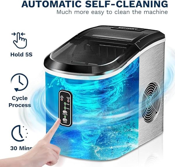 EUHOMY Ice Maker Countertop Machine - Image 3