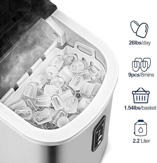 EUHOMY Ice Maker Countertop Machine - Image 5