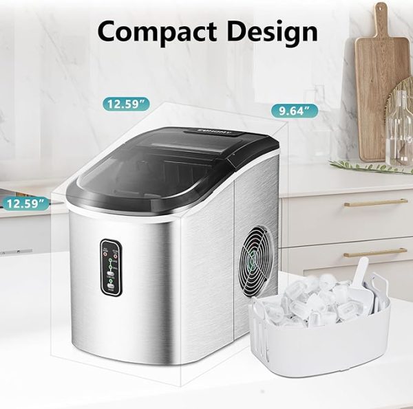 EUHOMY Smart Ice Makers Countertop - Image 2
