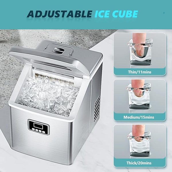 EUHOMY Countertop Ice Maker Machine - Image 4